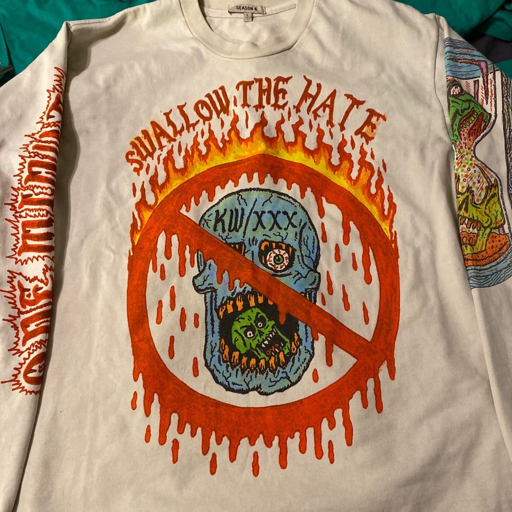 Swallow The Hate long sleeve crew neck